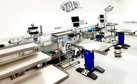 Foto OP Saal für Weichteilchirurgie der FTZ Berger