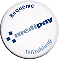 Bild des Medipay Buttons - bei Klick Link auf Seite mit Infos zu Medipay Finanzierung